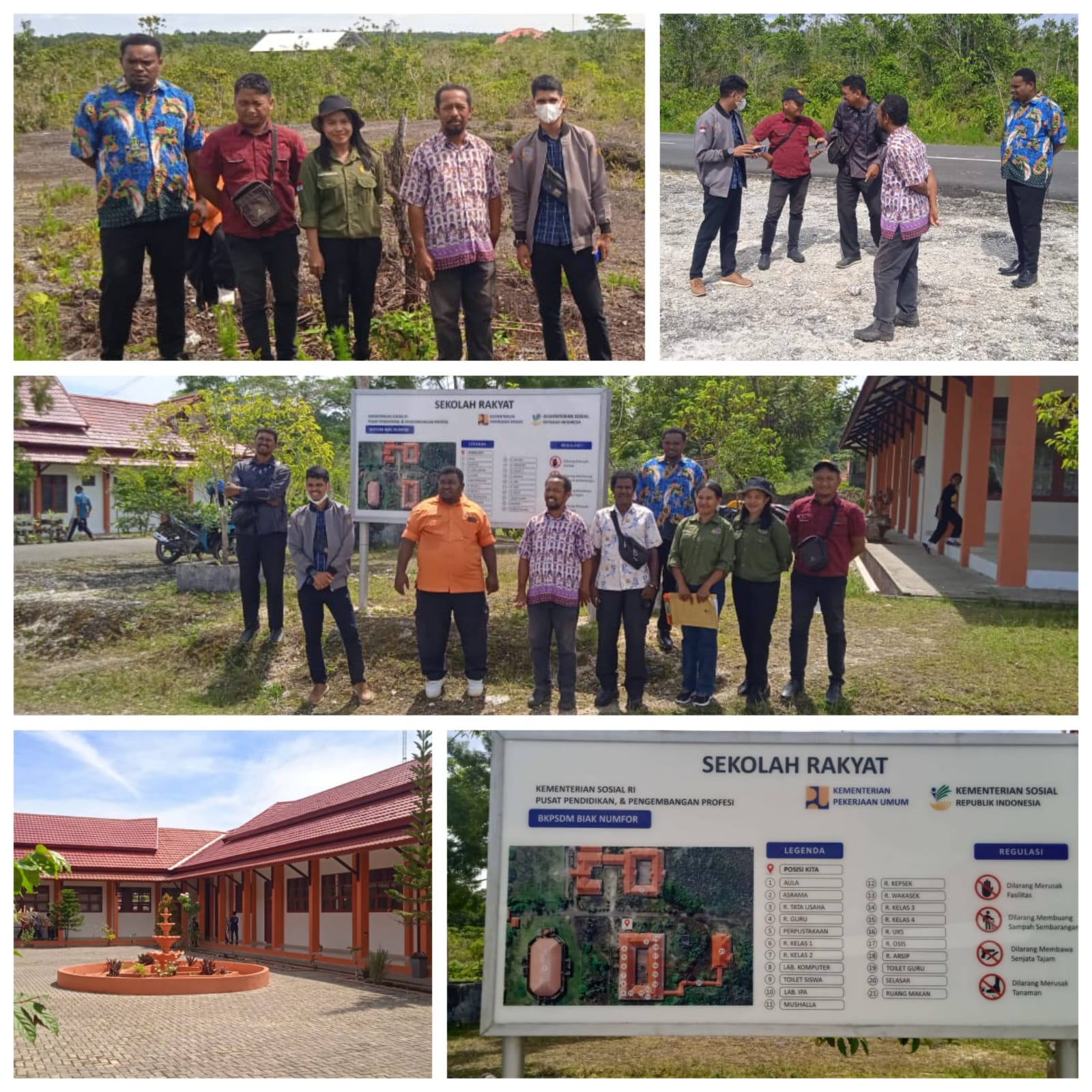 Mendampingi Kantor Pertanahan Dalam Rangka Pembuatan PERTEK PERTANAHAN Sekolah Rakyat