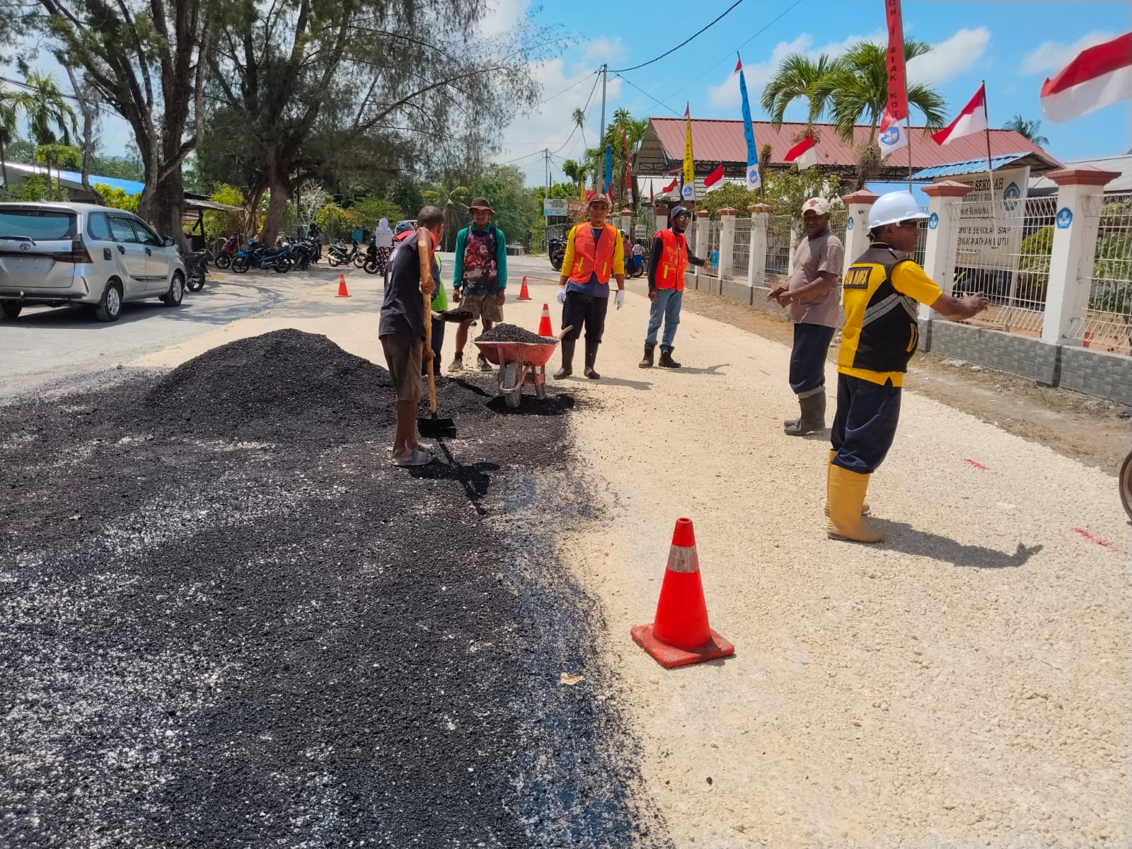Pekerjaan Pemeliharaan Rutin Jalan Selat Sunda (Swakelola ) Dinas PUPR Bidang Bina Marga T.A 2026