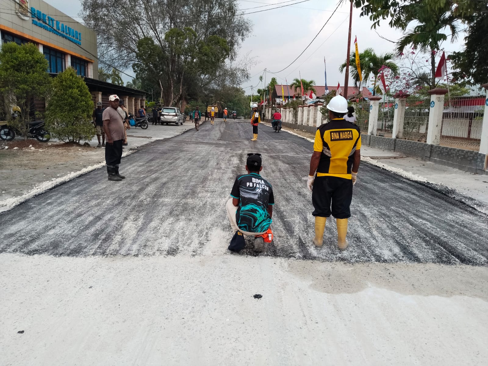 Pekerjaan Pemeliharaan Rutin Jalan Selat Sunda (Swakelola ) Dinas PUPR Bidang Bina Marga T.A 2026
